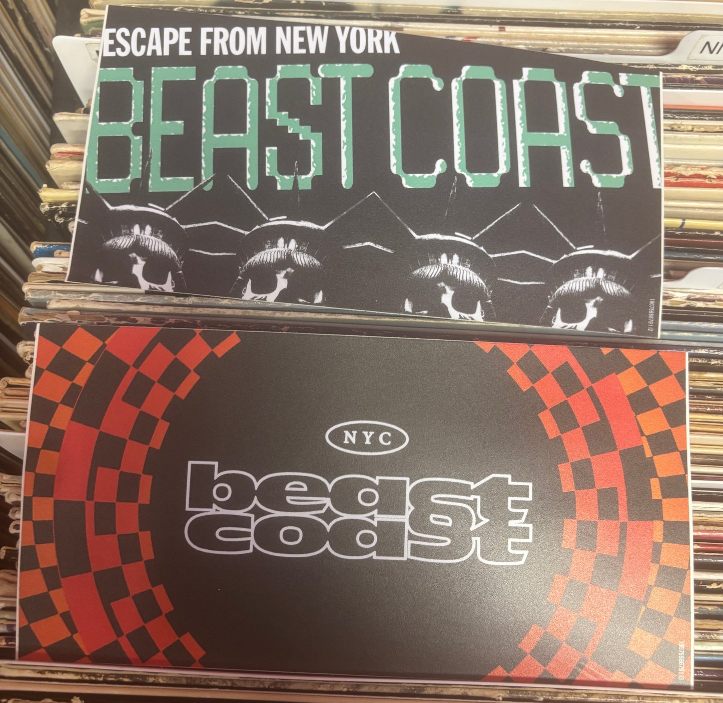 USED: Beast Coast - Escape From New York 2xLP orange vinyl record (2023 RSD BF release)