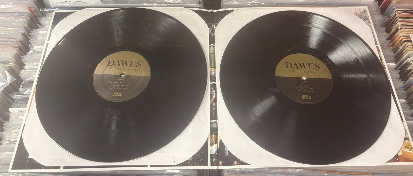 USED: Dawes - Nothing is Wrong 2xLP vinyl record (2011 pressing)