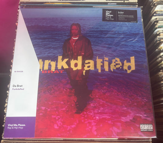 Da Brat - Funkdafied LP red colored vinyl record (Vinyl Me Please edition)
