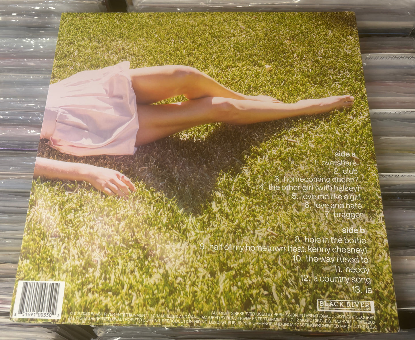 USED: Kelsea Ballerini - Kelsea LP green vinyl record