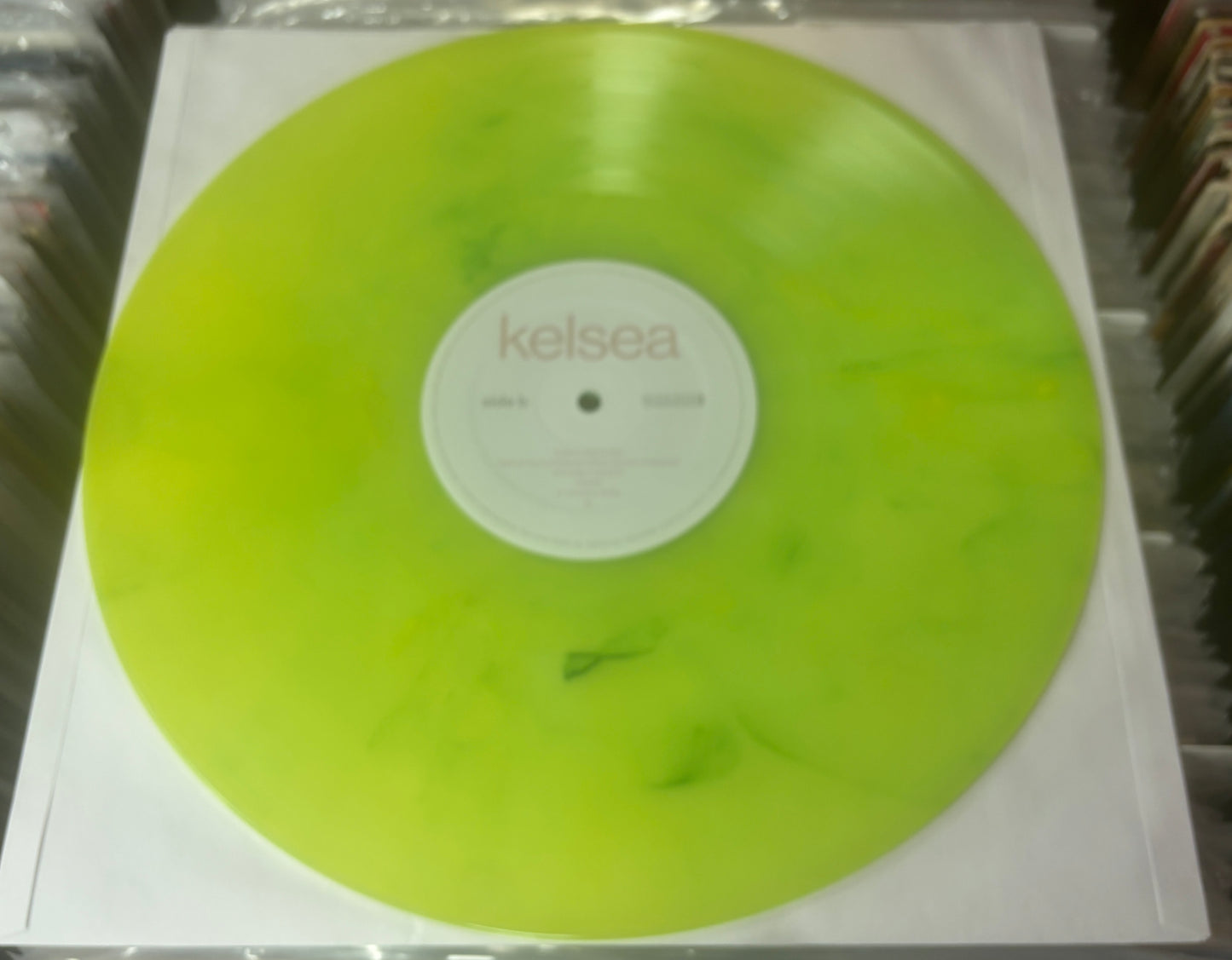 USED: Kelsea Ballerini - Kelsea LP green vinyl record