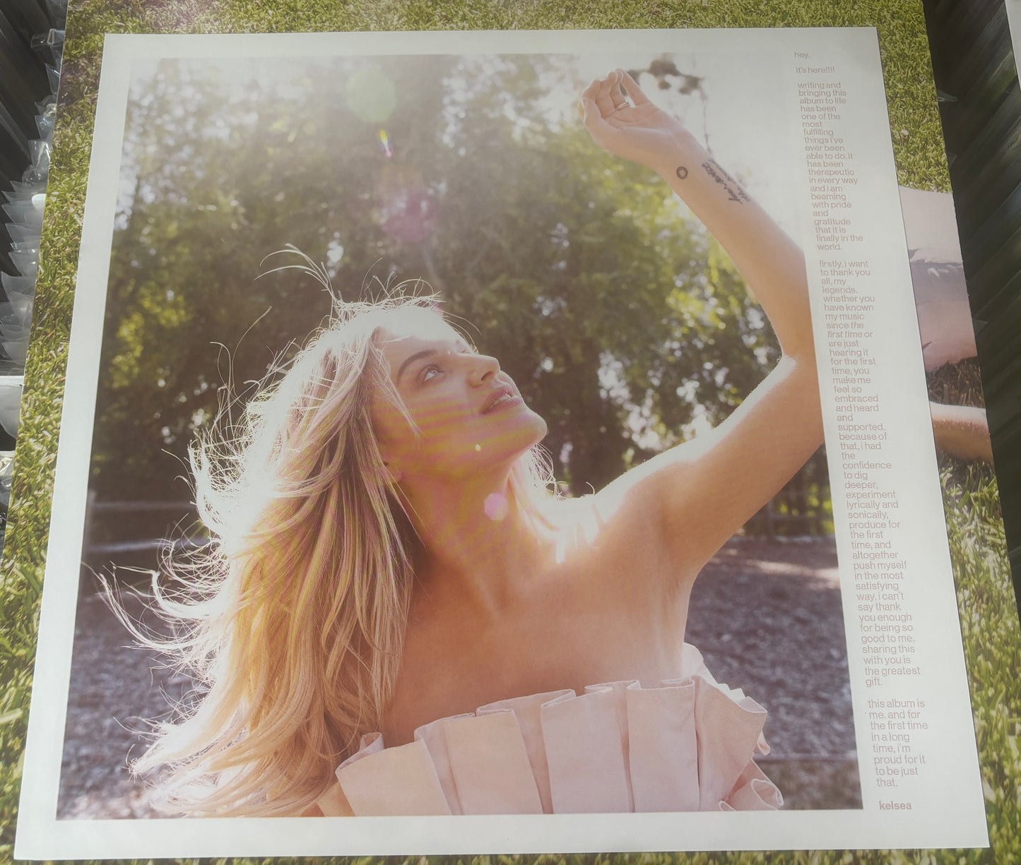 USED: Kelsea Ballerini - Kelsea LP green vinyl record