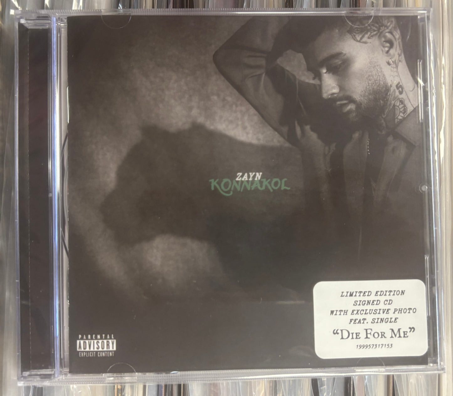 Zayn - Konnakol CD Limited Edition Signed w/ exclusive photo