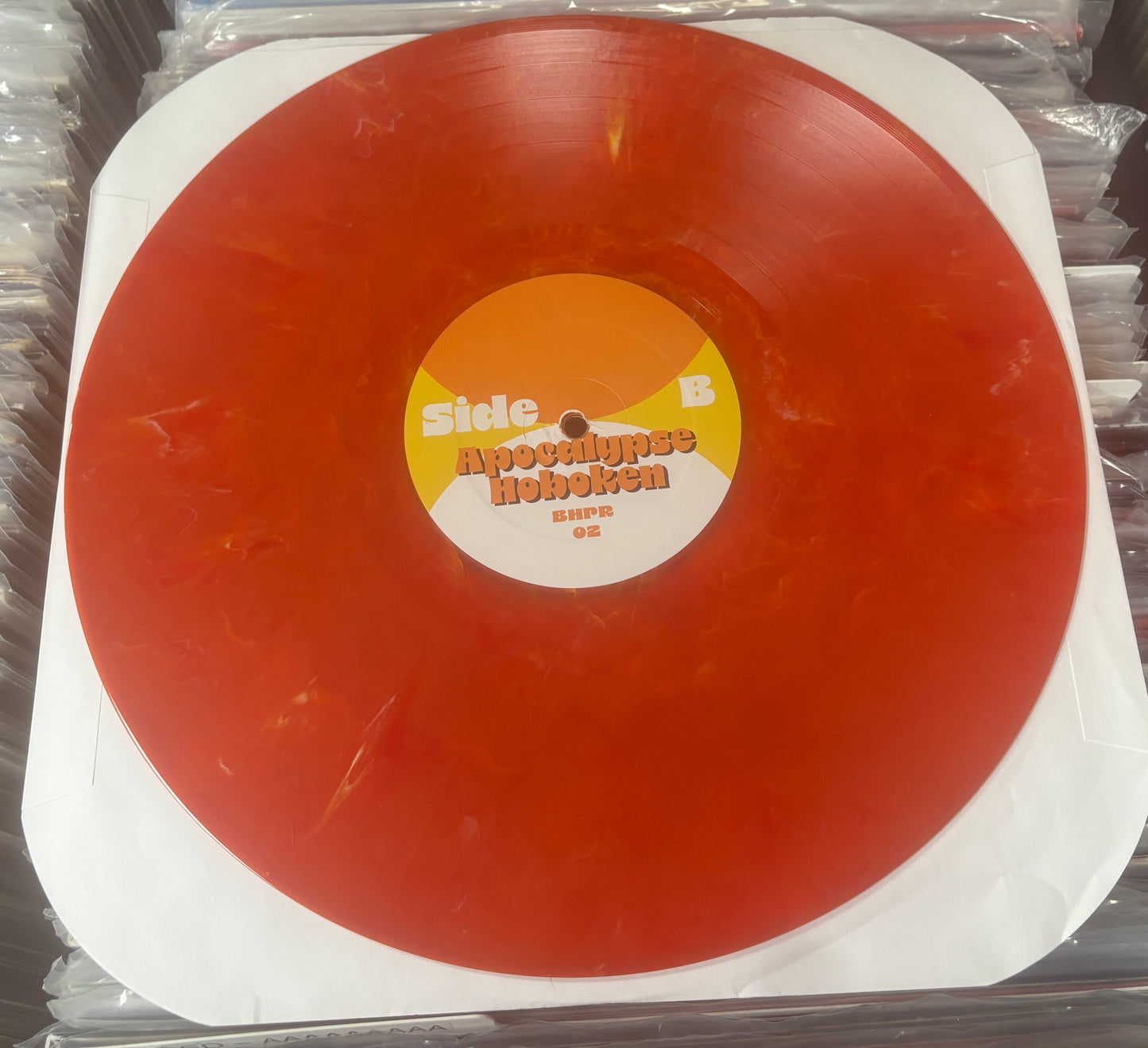 USED: Apocalypse Hoboken - Superincredibleheavydutydudes LP orange vinyl record