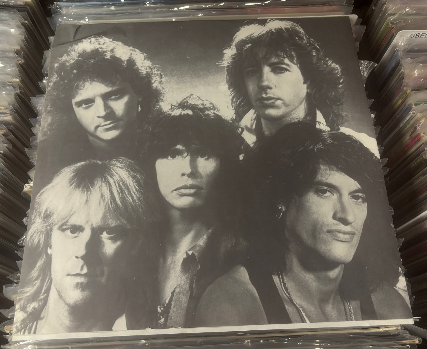 USED:  Aerosmith - Done with Mirrors LP vinyl record (1985 RCA Music Club Edition)