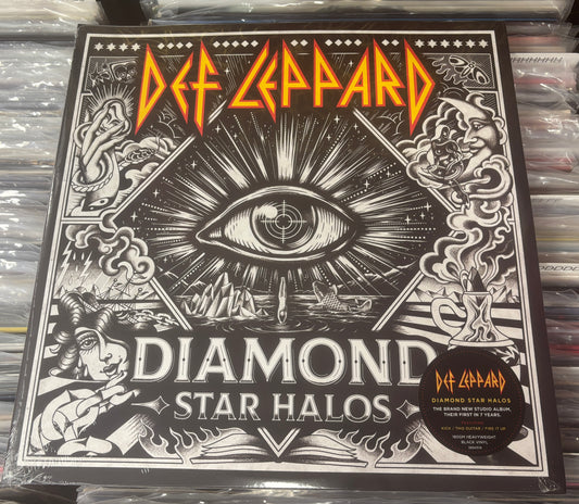 USED: Def Leppard - Diamond Star Halos 2xLP 180g vinyl record (STILL SEALED)