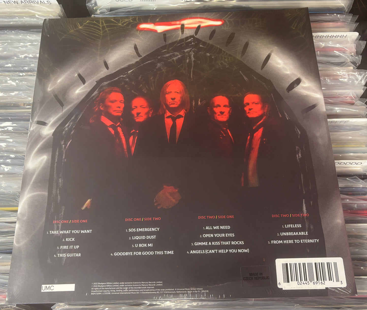 USED: Def Leppard - Diamond Star Halos 2xLP 180g vinyl record (STILL SEALED)