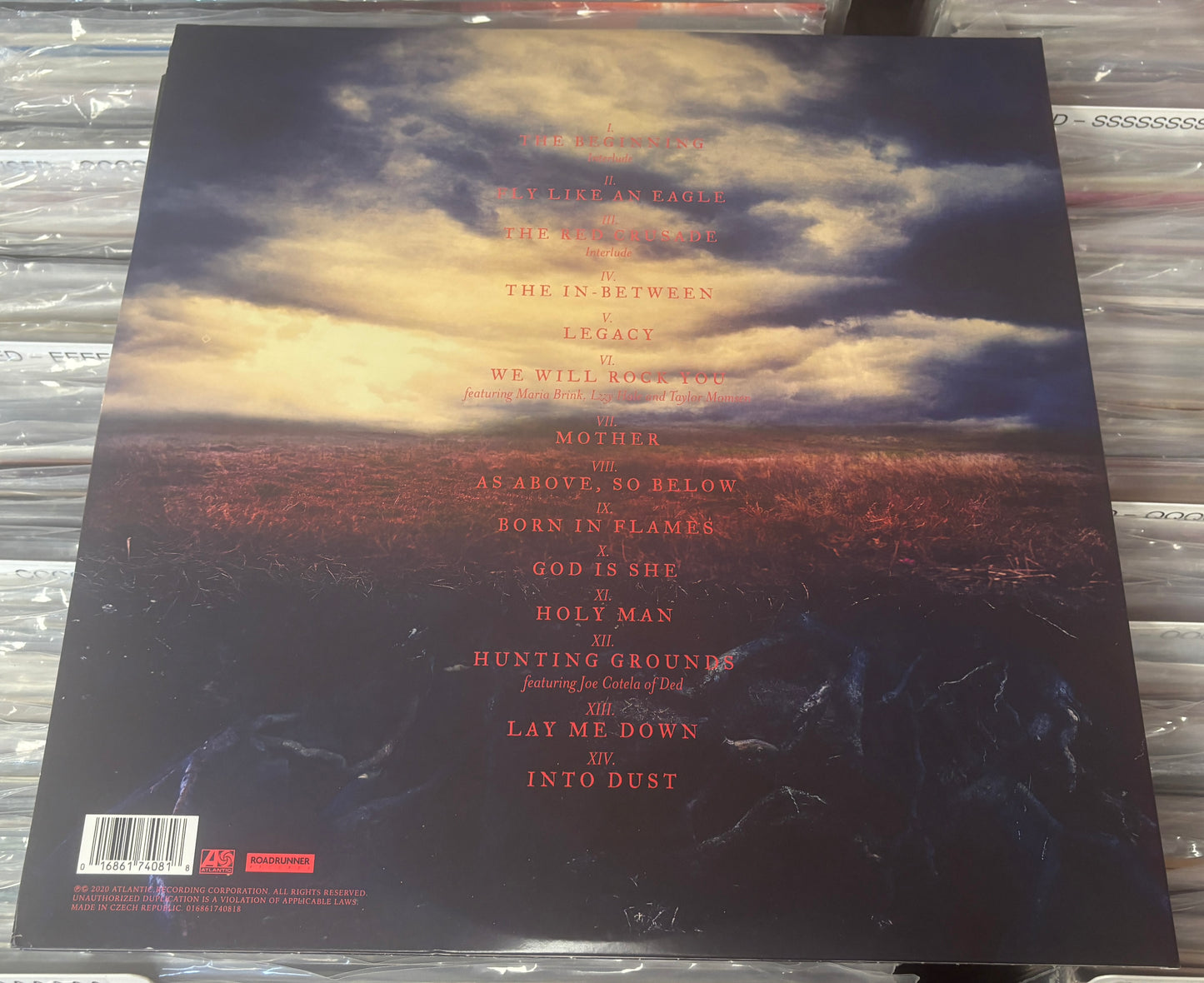 In This Moment - Mother 2xLP red vinyl record (Lenticular cover)