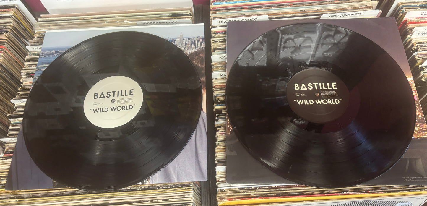 USED: Bastille - Wild World 2xLP 180g vinyl record (2016 pressing)