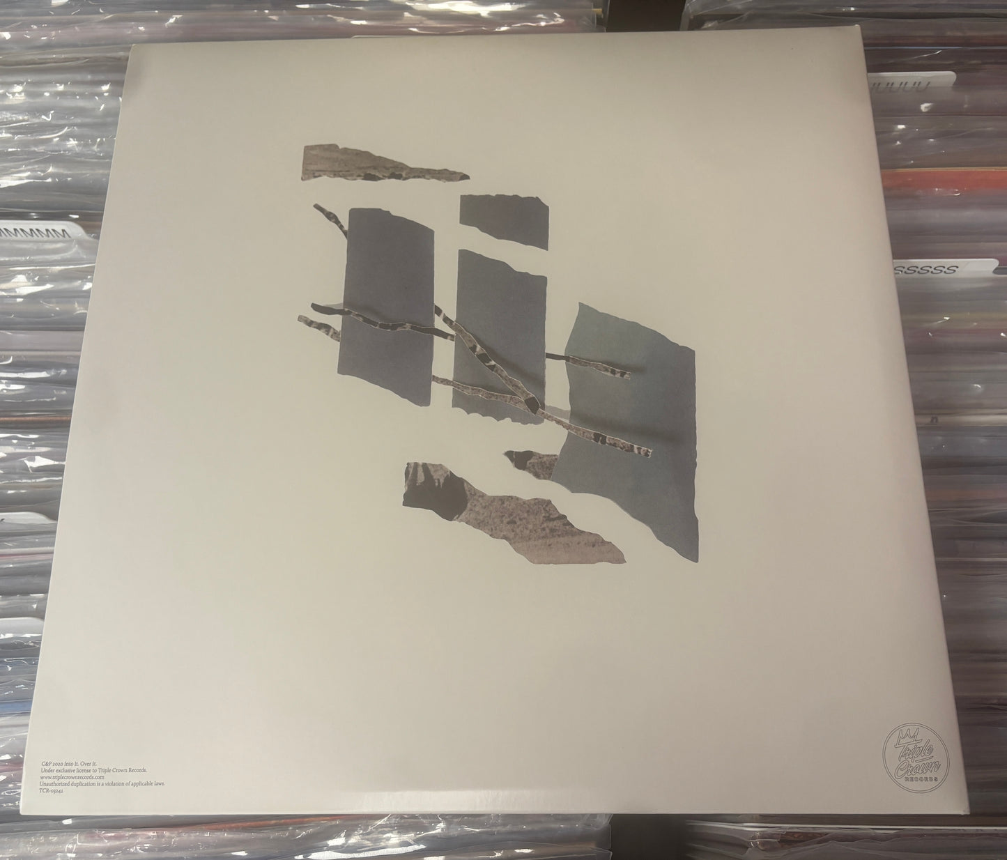 USED: Into It. Over It. - Figure 2xLP Limited Edition clear vinyl record