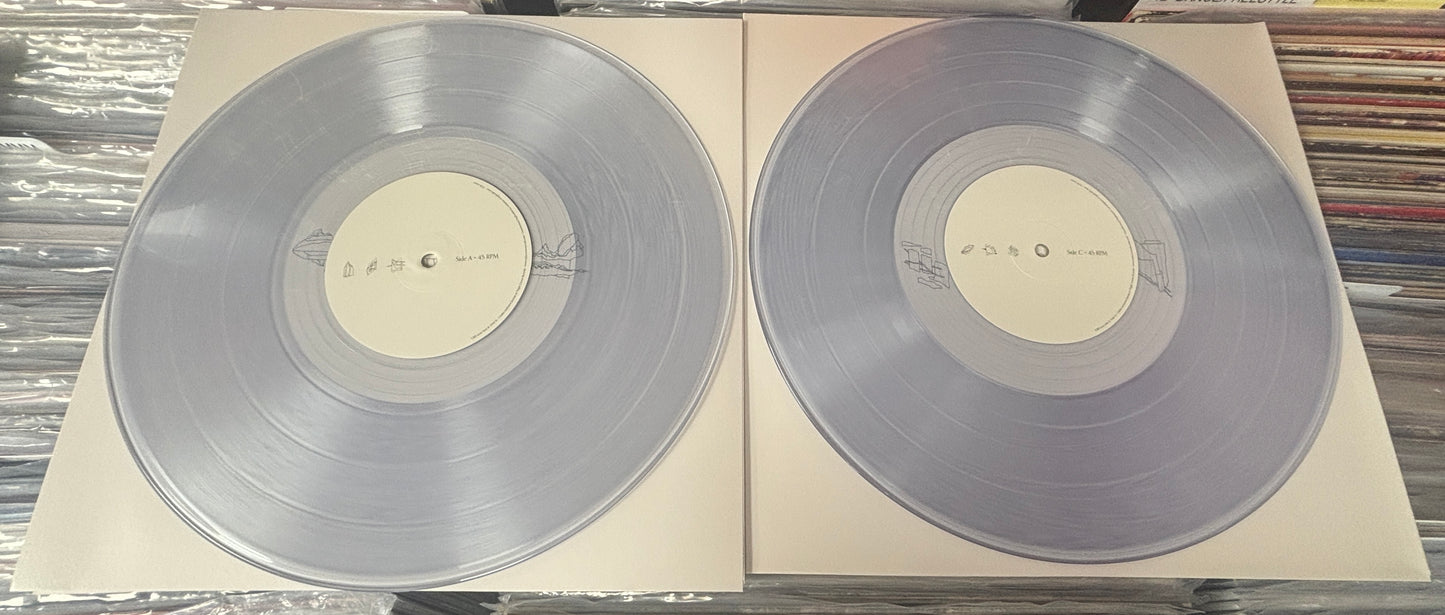 USED: Into It. Over It. - Figure 2xLP Limited Edition clear vinyl record