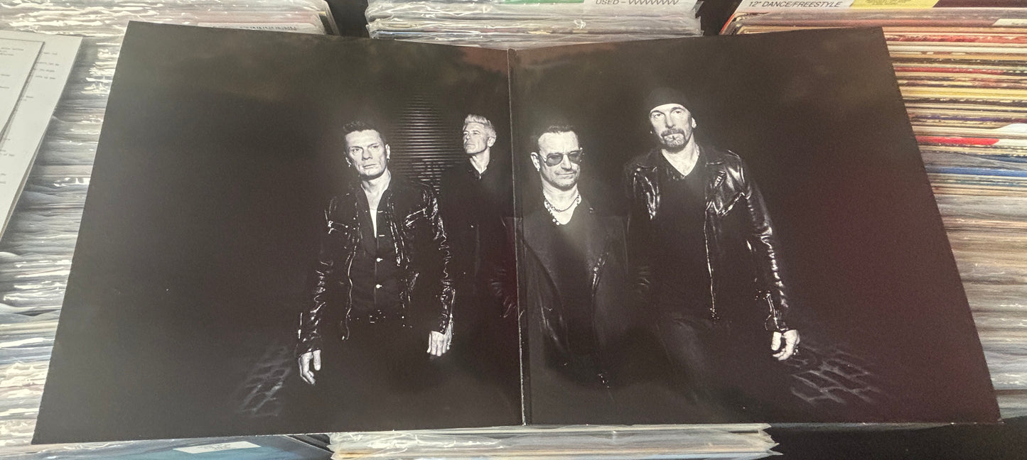 USED: U2 - Songs of Innocence 2xLP white vinyl record