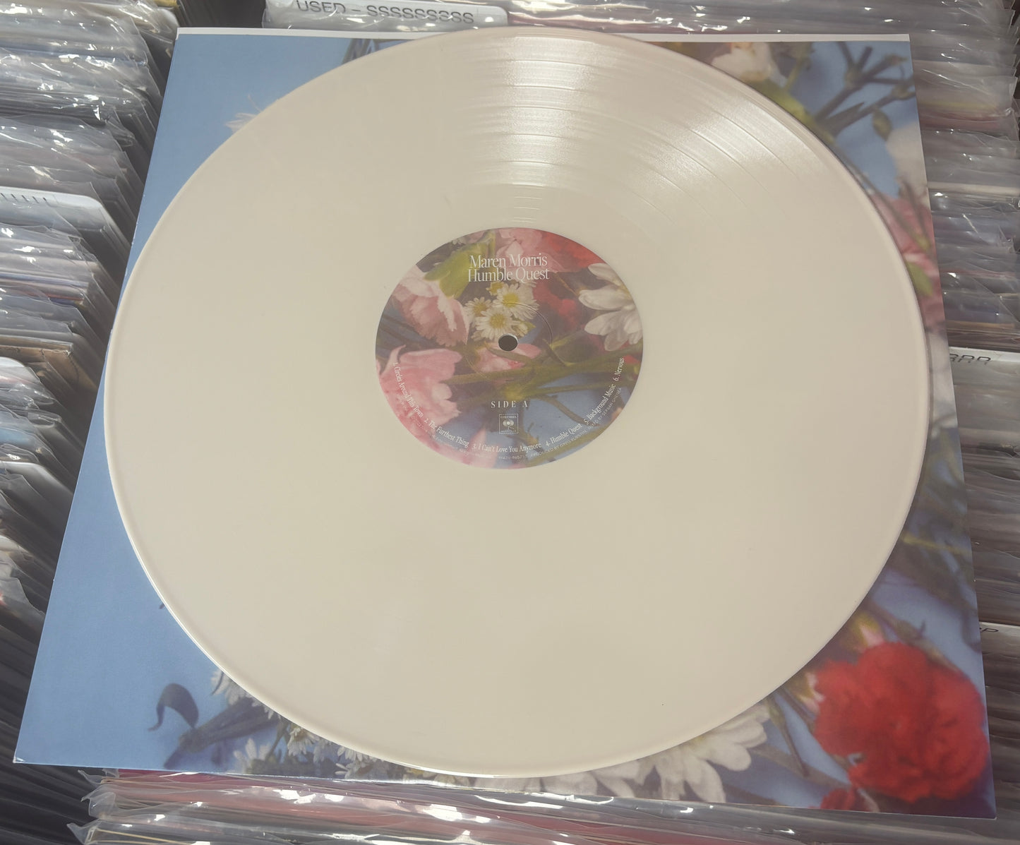 USED: Maren Morris - Humble Quest LP white vinyl record