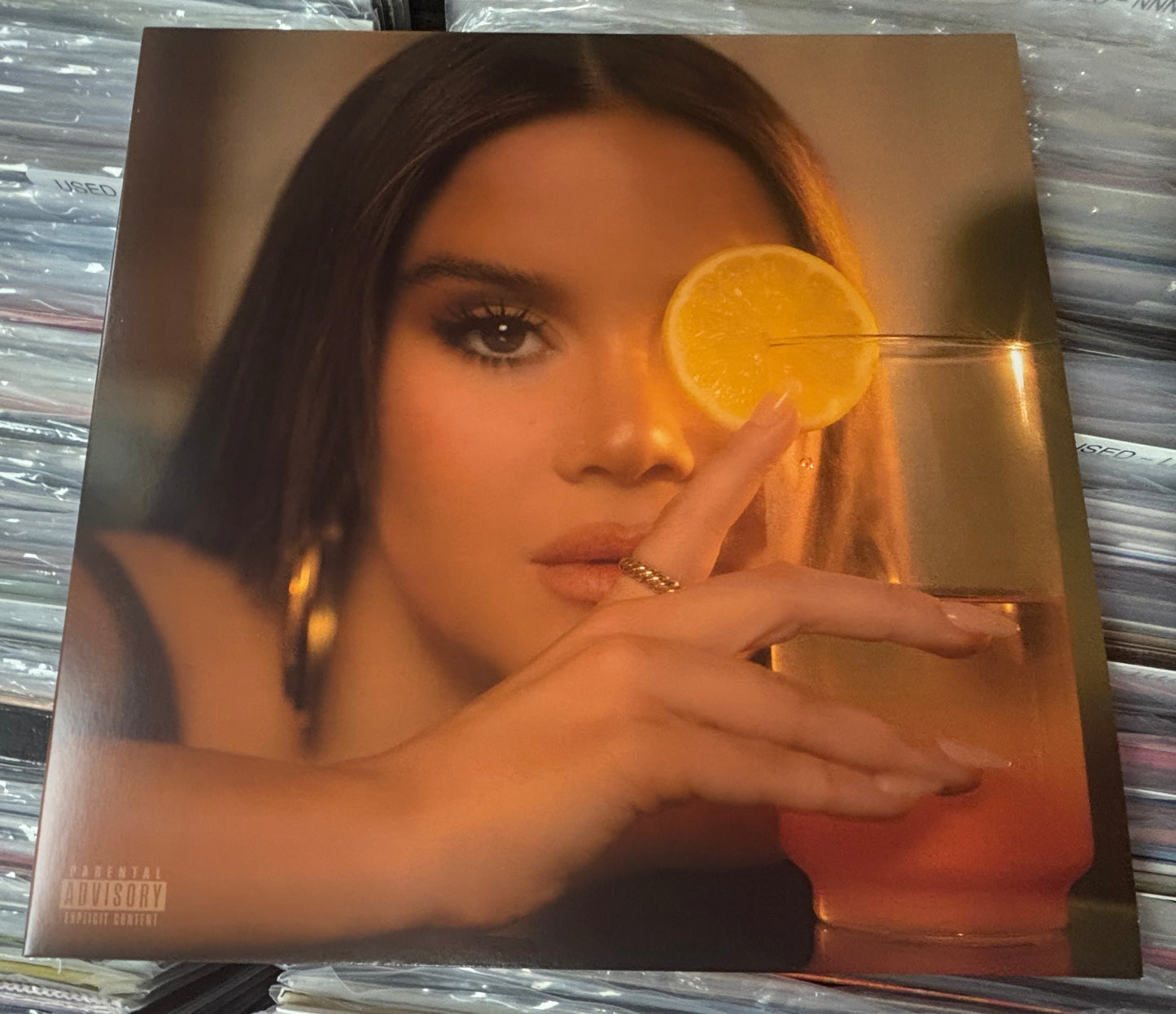 USED: Maren Morris - Dreamsicle LP translucent orange vinyl record
