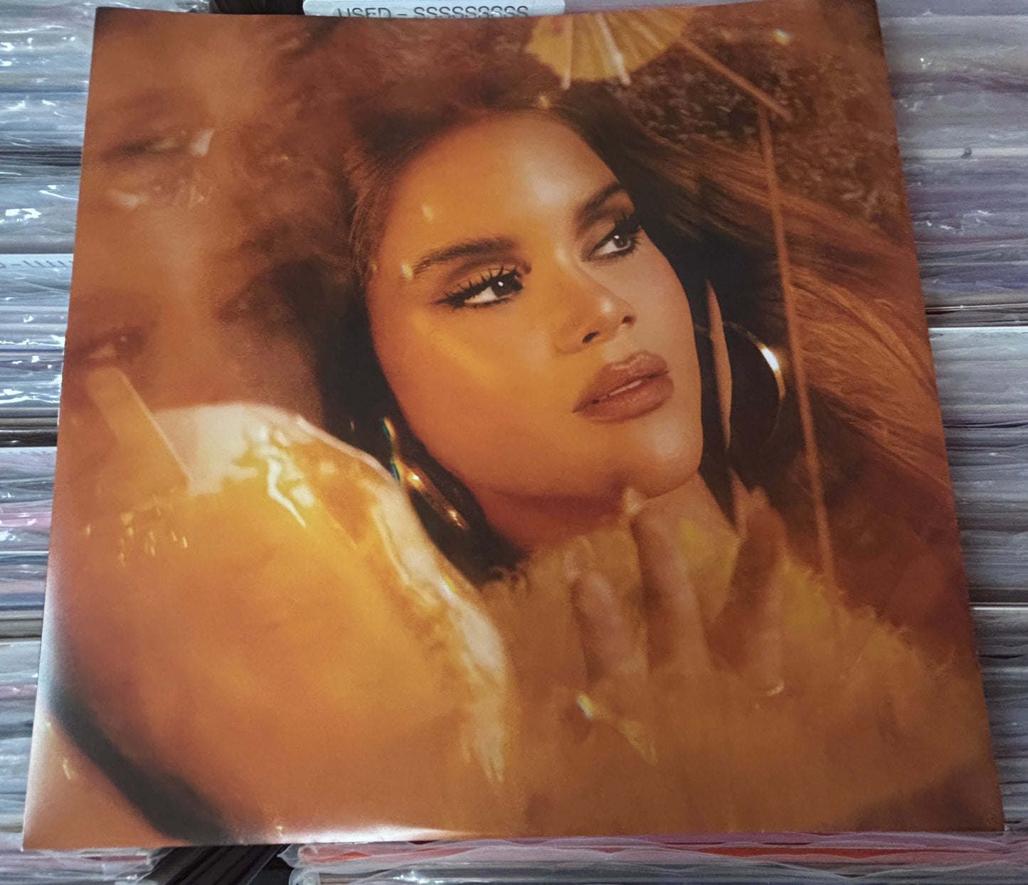 USED: Maren Morris - Dreamsicle LP translucent orange vinyl record