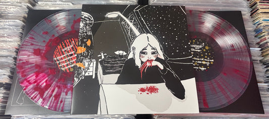 USED: Weatherday - Hornet Disaster 2xLP clear with red splatter vinyl record