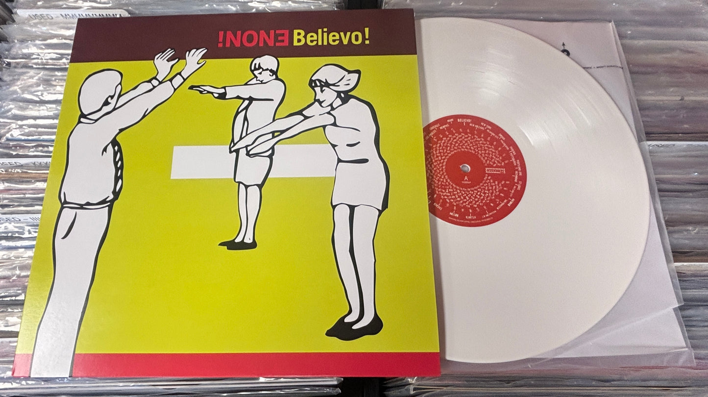 USED: Enon - Believo! LP white vinyl record