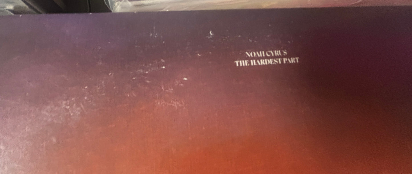 USED: Noah Cyrus - The Hardest Part LP vinyl record