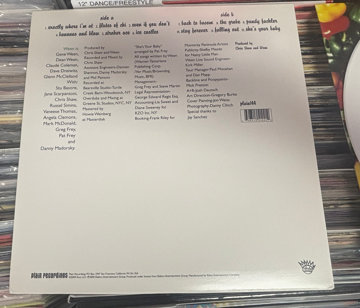 USED: Ween - White Pepper LP vinyl record (2009 Pressing - white vinyl)