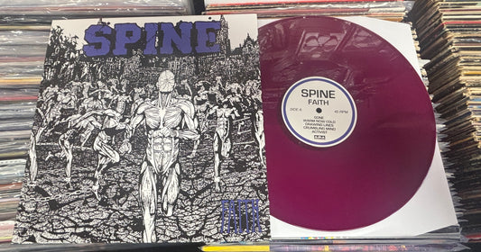 USED: Spine - Faith LP purple vinyl record