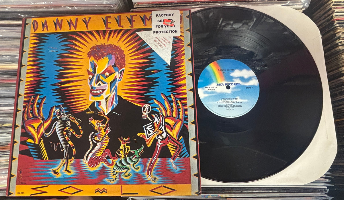USED: Danny Elfman - So-Lo LP vinyl record (original 1984 pressing)