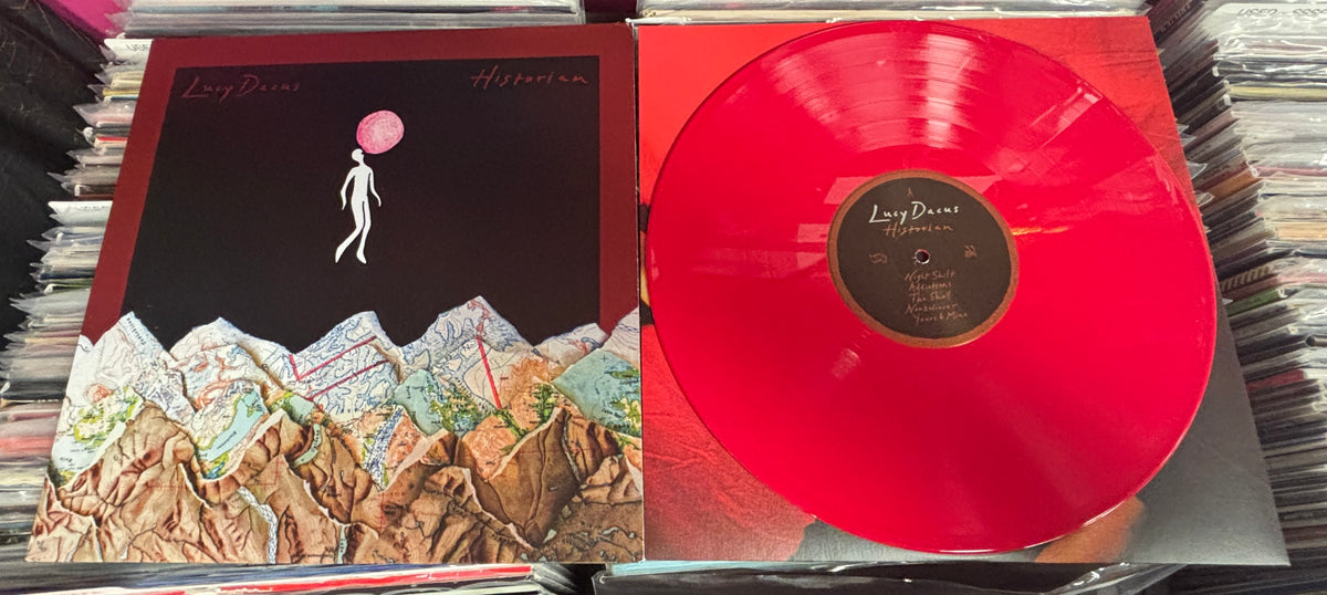 USED: Lucy Dacus - Historian LP red vinyl record (5th Anniversary Edition)