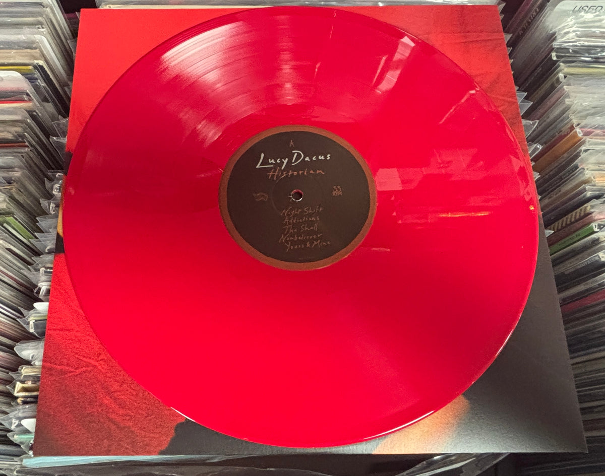 USED: Lucy Dacus - Historian LP red vinyl record (5th Anniversary Edition)