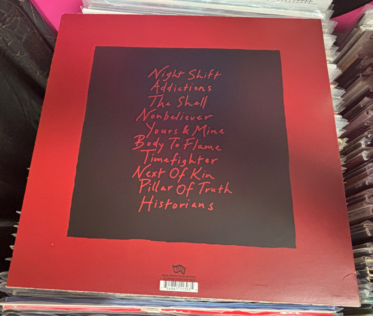 USED: Lucy Dacus - Historian LP red vinyl record (5th Anniversary Edition)