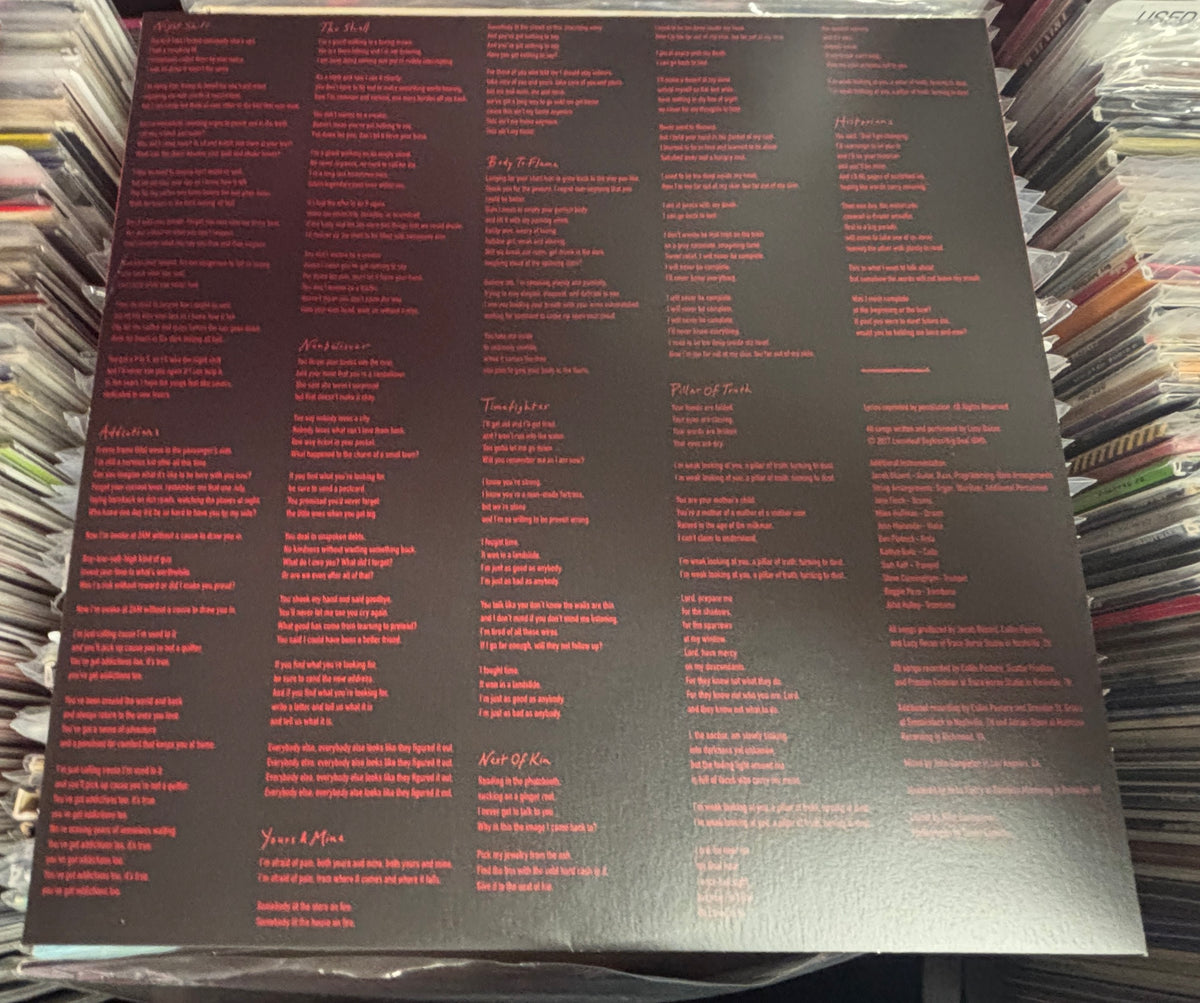 USED: Lucy Dacus - Historian LP red vinyl record (5th Anniversary Edition)