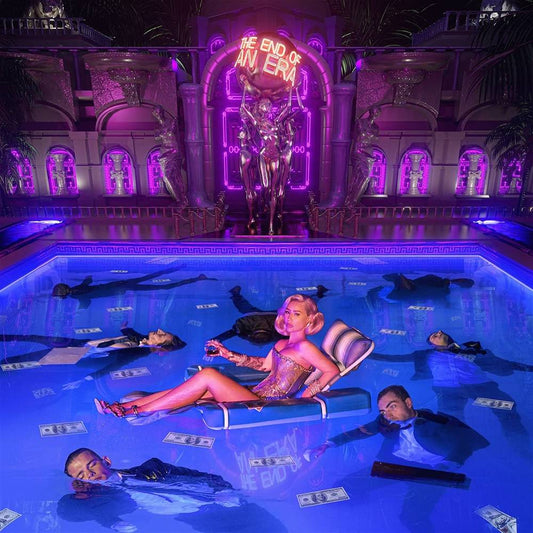 Iggy Azalea - The End Of An Era Deluxe LP red/blue/purple vinyl record LIMITED to 4000 copies