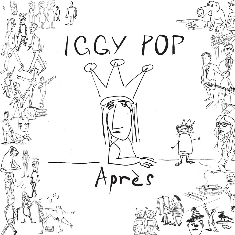 CLEARANCE: Iggy Pop - Après LP record (pink vinyl)