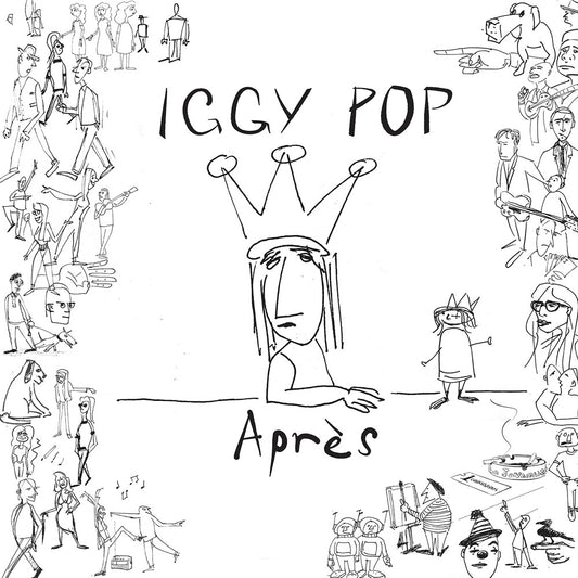 CLEARANCE: Iggy Pop - Après LP record (pink vinyl)