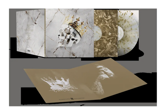 Jelly Roll - Beautifully Broken LP record (clear vinyl w/ gold splatter)