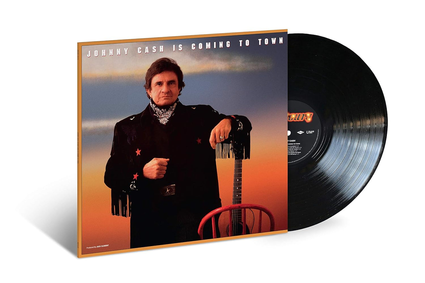 Johnny Cash - Johnny Cash Is Coming To Town LP vinyl record