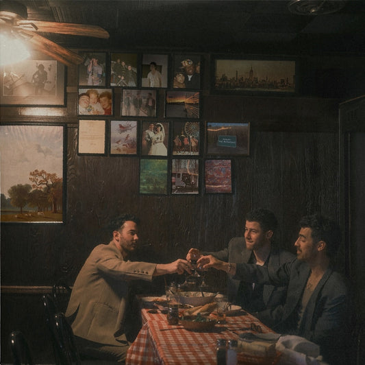 Jonas Brothers - Greetings From Your Hometown LP record (blue vinyl)