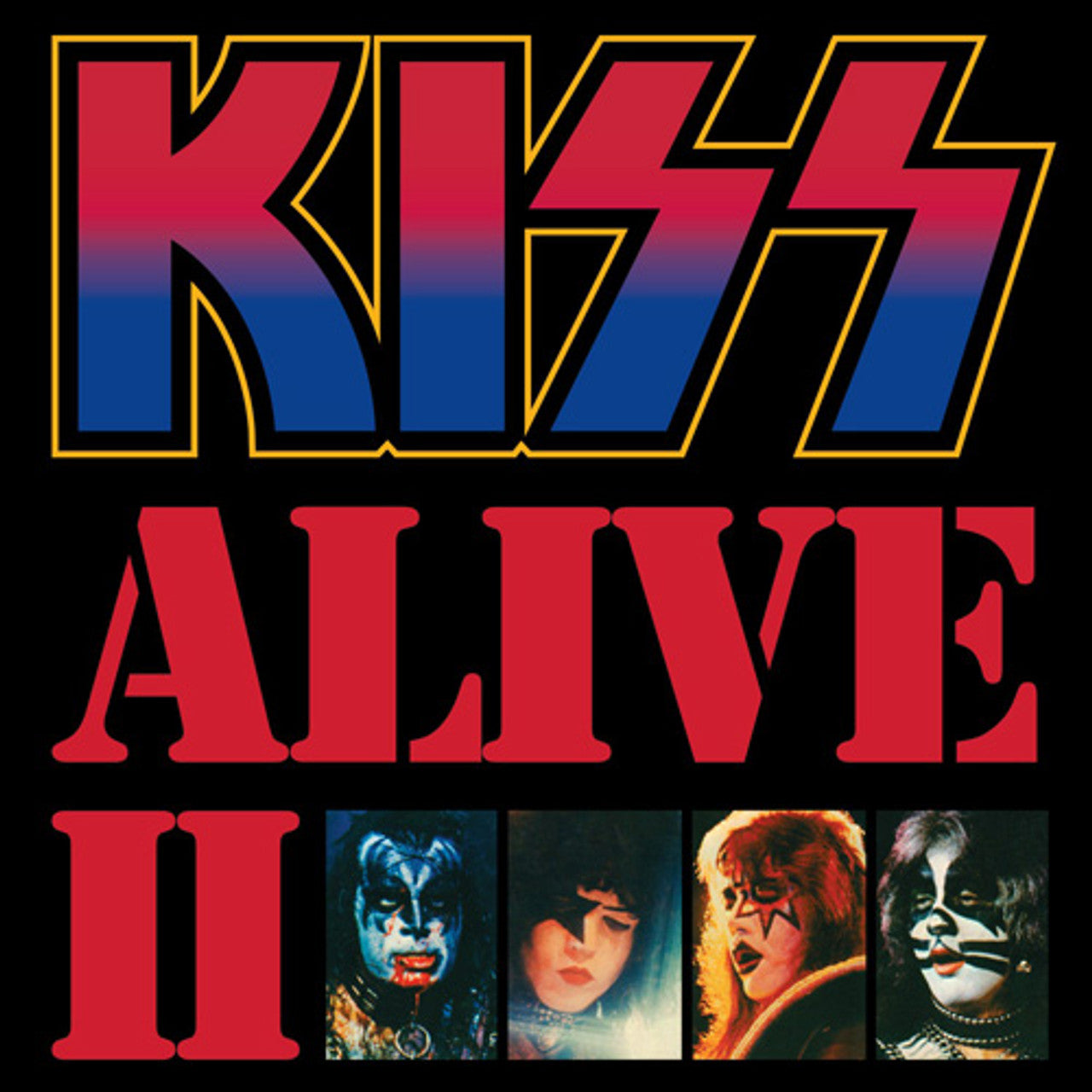 KISS - Alive II LP vinyl record