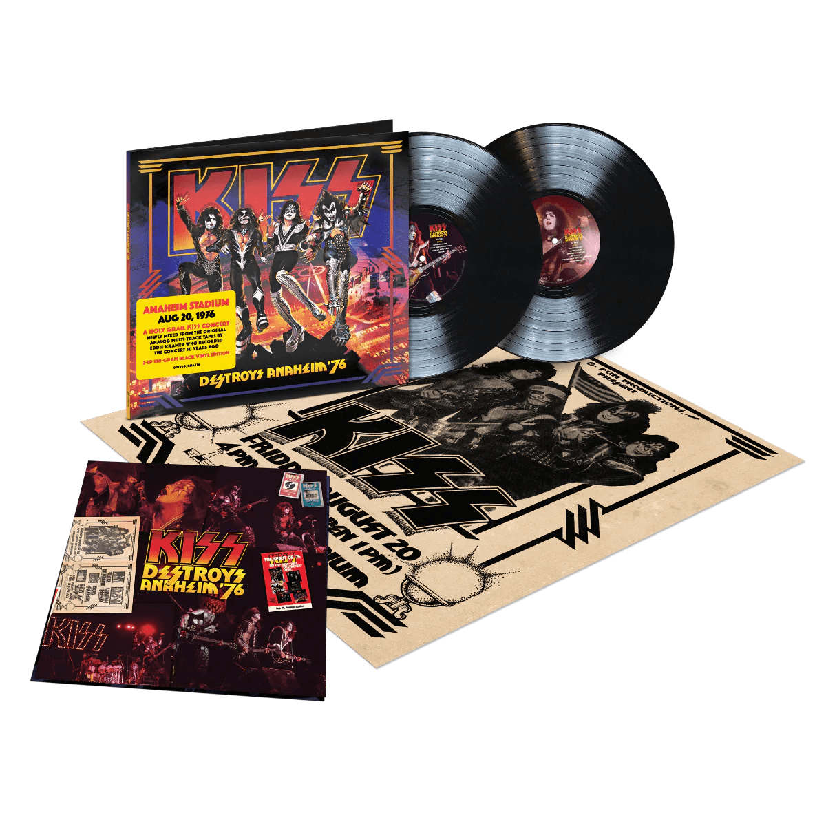PREORDER (08/21/26): KISS - Destroys Anaheim LP vinyl record