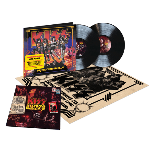 PREORDER (08/21/26): KISS - Destroys Anaheim LP vinyl record