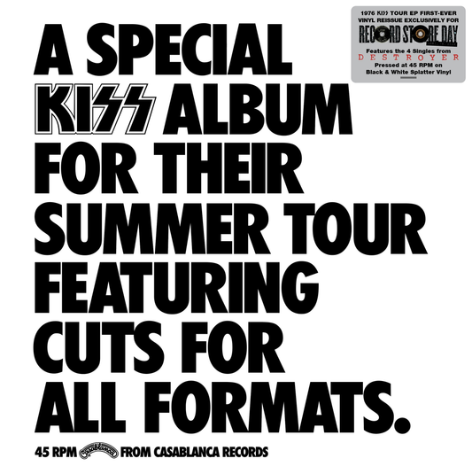KISS - A Special KISS Tour Album 12" EP (RSD 2026)
