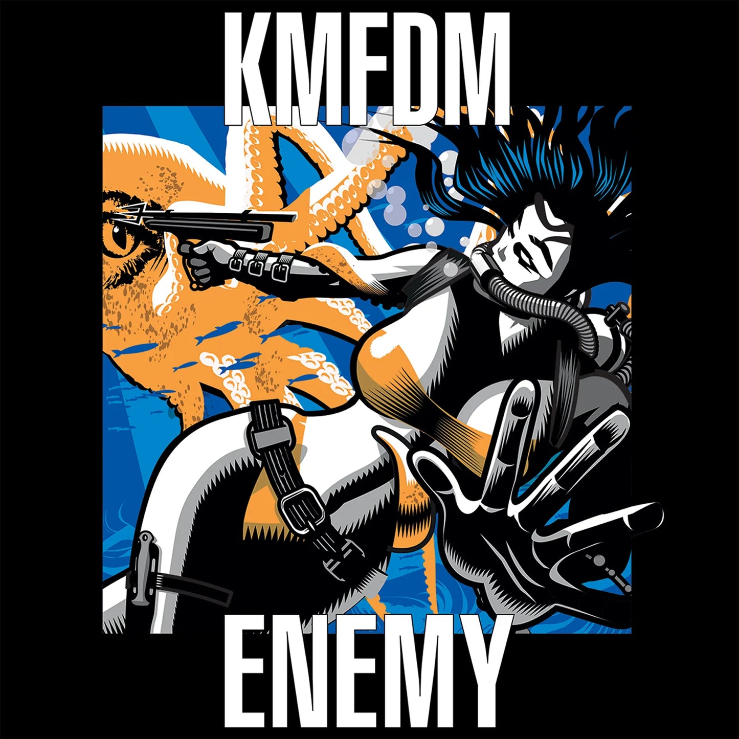 KMFDM - Enemy LP vinyl record