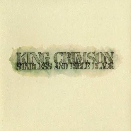 King Crimson - Starless and Bible Black LP vinyl record