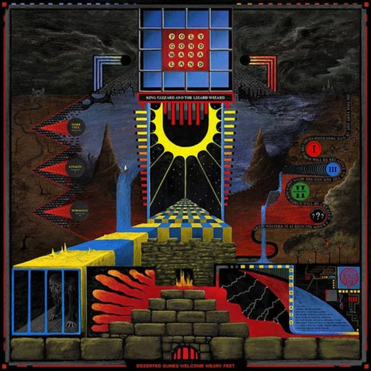 King Gizzard & The Lizard Wizard - Polygondwanaland LP record (purple vinyl)