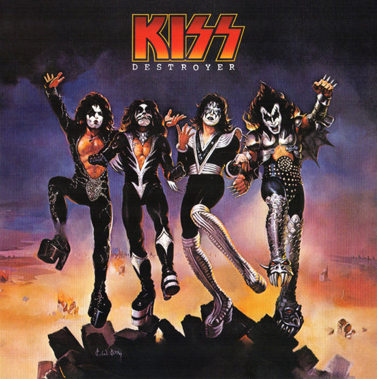 Kiss - Destroyer Resurrected LP record (orange vinyl)