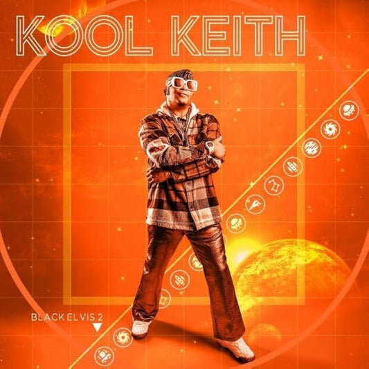 Kool Keith - Black Elvis 2 LP record (orange vinyl)