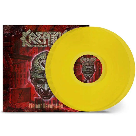 Kreator - Violent Revolution LP record (yellow vinyl)
