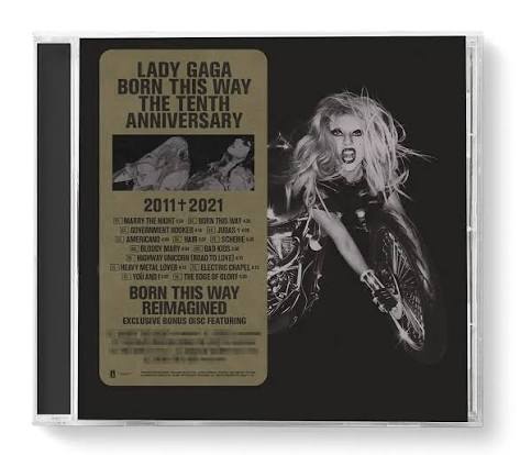Lady Gaga - Born This Way The Tenth Anniversary Edition 2011 + 2021 2xCD