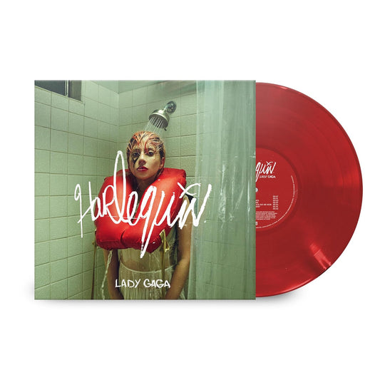 Lady Gaga - Harlequin LP record (red vinyl)