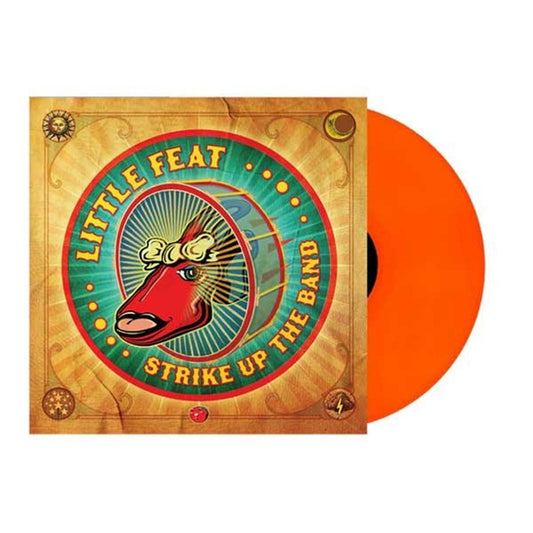 Little Feat - Strike Up The Band LP record (orange vinyl)