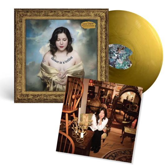 Lucy Dacus - Forever Is A Feeling LP record (indie exclusive on gold vinyl)