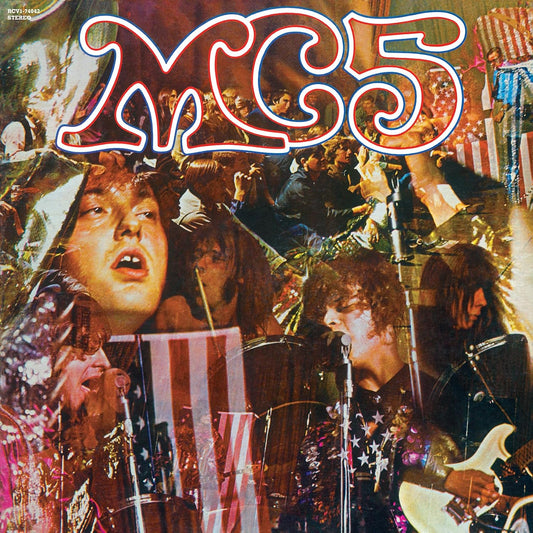 MC5 - Kick Out the Jams LP record (clear vinyl with splatter)